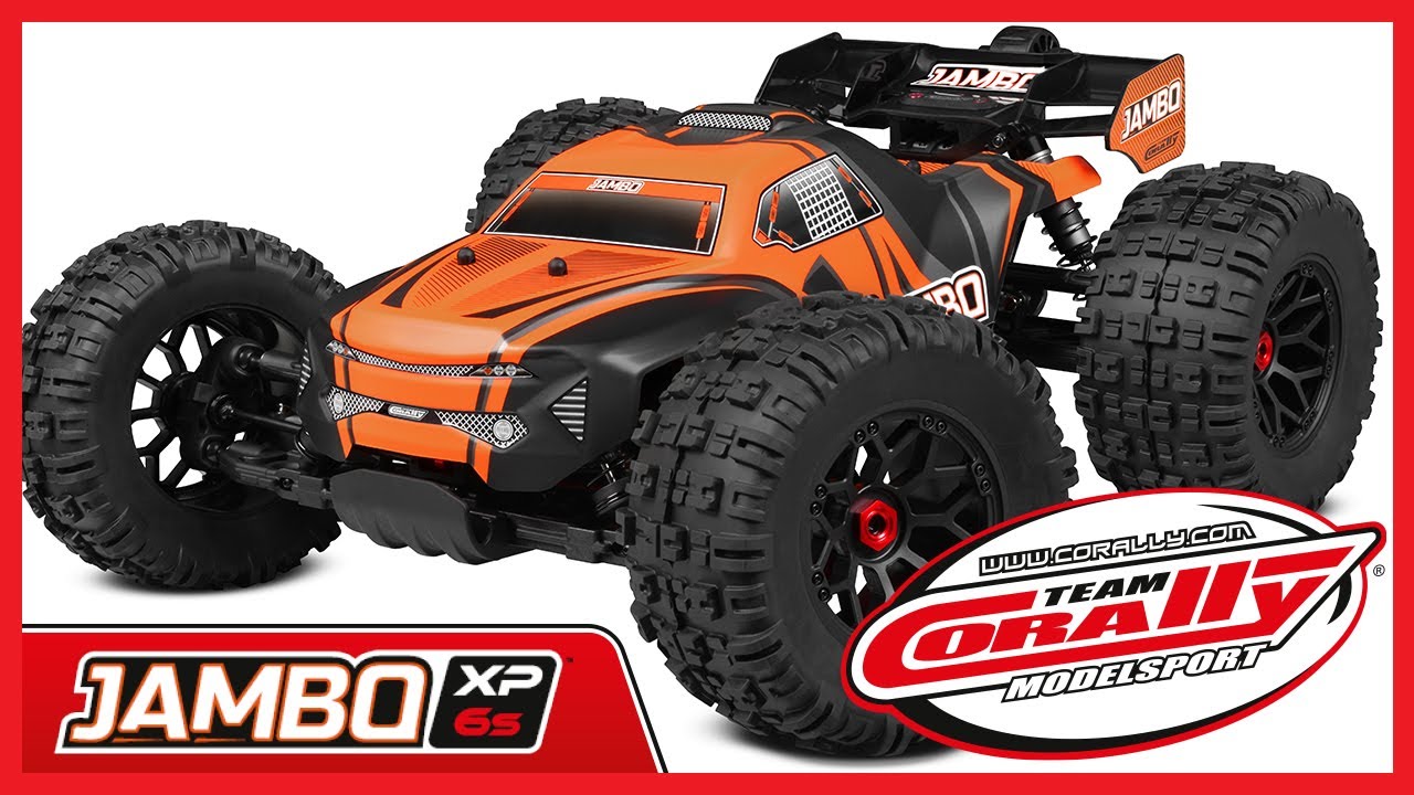 JAMBO XP 6S - Model 2021 1/8 Monster Truck 4WD - RTR - Brushless Power 6S