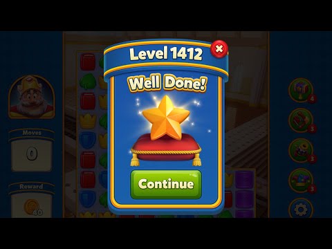 Royal Match - King Robert - Level 1412
