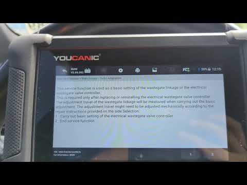 BMW Turbo Wastegate Adaptation | 2017 7-Series with YOUCANIC Scanner