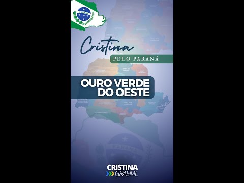 Cristina Graeml em Ouro verde do Oeste - PR
