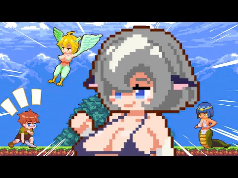 【Super Mamono Sisters】Stage 2 - Facing difficulties on the Mountain...