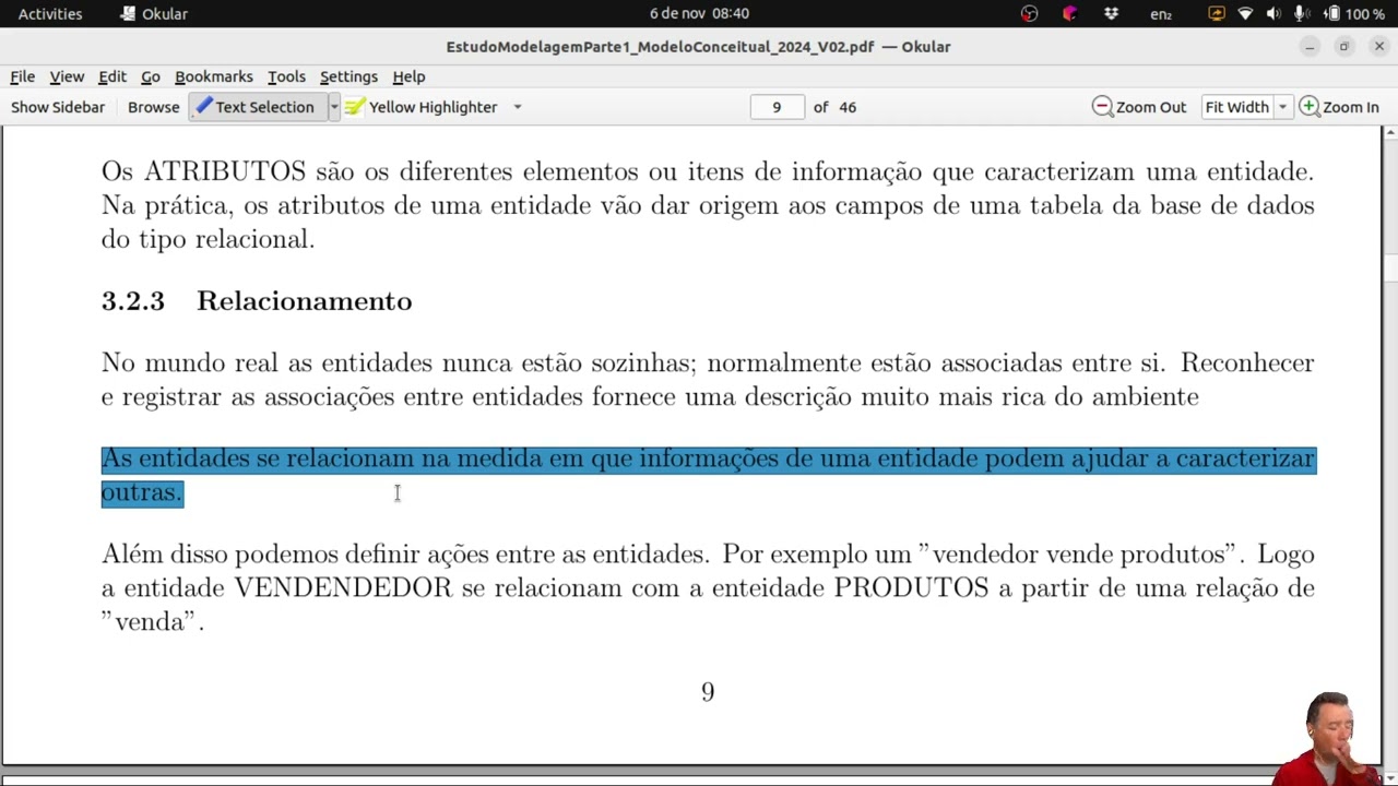 Modelo Conceitual, vídeo 2