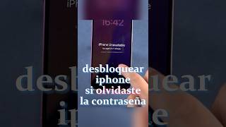 Download lagu 😨olvidé el código de mi iPhone SOLUCION✅❗ Desbloquear iPhone gratis sin contraseña #shorts mp3