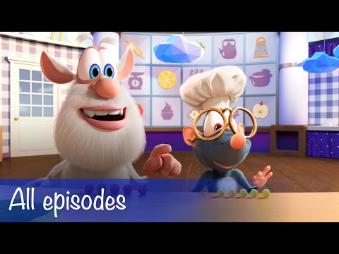 Booba - Food Puzzle Compilation: 3 puzzles + 63 episodes - Cartoon for kids