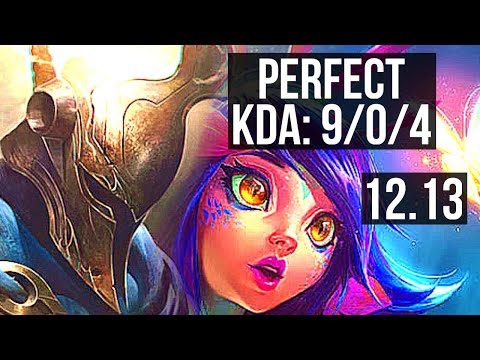 PANTHEON vs NEEKO (TOP) | 9/0/4, Legendary, 1.1M mastery | NA Grandmaster | 12.13