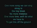 One More Song by Every Avenue + lyrics
