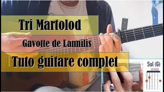 Tri martolod - Alan Stivell, Nolwenn Leroy - Gavotte de Lannilis - tuto guitare complet