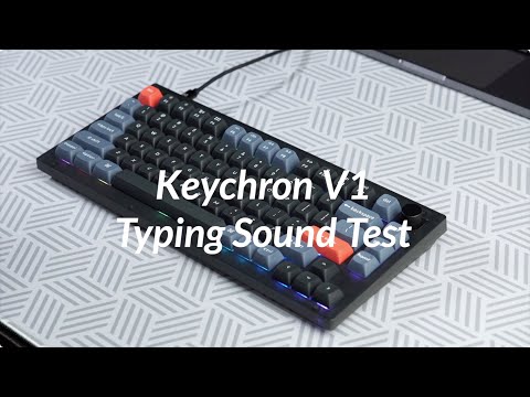 Keychron V1 TKL RGB Black Blue Switch Keychron V1 TKL RGB Black Blue Switch