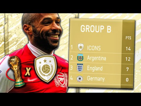 I Put An ICON Team In The WORLD CUP... (MOST SHOCKING ENDING!😱)