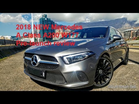 2018/2019 New Mercedes A Class A200 W177 Pre-Launch SA test drive review