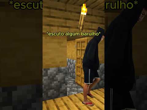 🔊 QUANDO VOCÊ ESCUTA UM BARULHO NO MINECRAFT 1.20 JAVA E BEDROCK - Mineluck #shorts