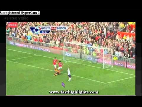 Man Utd - Bolton (87' Berbatov goal) 19.03.2011 By: Jovich