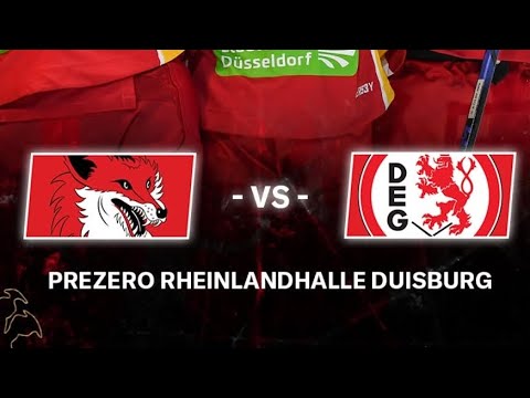 #vlog 17 testspiel von 05.09.2025 Füchse Duisburg gegen Düsseldorfer eg