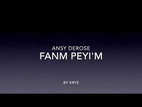 Ansy Derose - Fanm peyi'm (Lyrics)