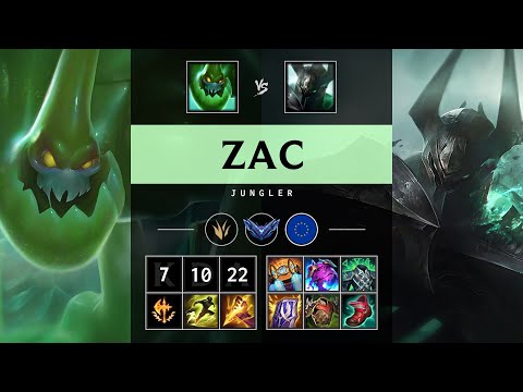Zac Jungle vs Mordekaiser - EUW Diamond Patch 25.12