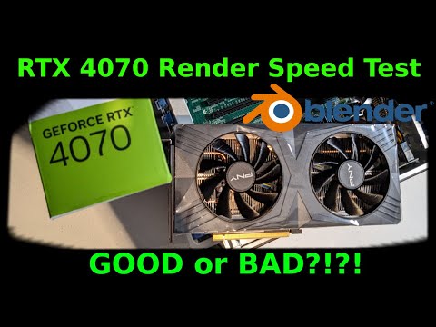 RTX 4070 Rendering Speed Comparison | 4070 vs 3080 vs 3080 ti in Blender