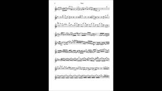 Transcrição ( Solo de Saxofone Vinicius Dorin ) Música Trezé Hermeto Pascoal