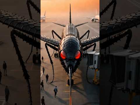 Fierce Black Mosquito Airplane #automobile #airplane #aviation  #aforaeriplane #uniqueairplane