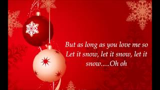 Lucas Grabeel - Let It Snow Lyrics HD