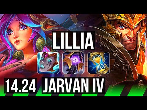 LILLIA vs JARVAN IV (JGL) | BR Challenger | 14.24