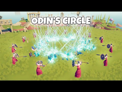 ODIN'S CIRCLE VS EVERY FACTION | TABS MODDED GAMEPLAY