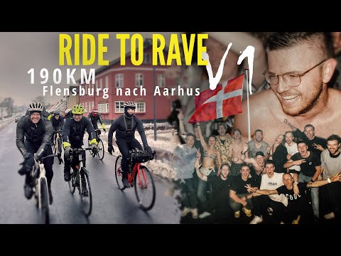 190KM mit Rad von Flensburg nach Aarhus |Ride to Rave | skatepunk2425