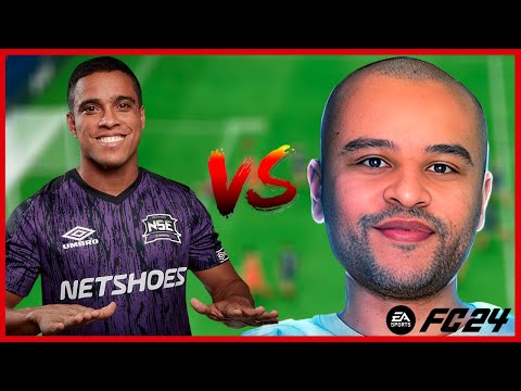 WENDELL LIRA X FIFALIZE SE ENFRENTARAM NO EA FC 24!!! (JOGO COMPLETO + REAÇÃO DOS DOIS!!!)