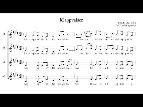 Klappvalsen - Alla