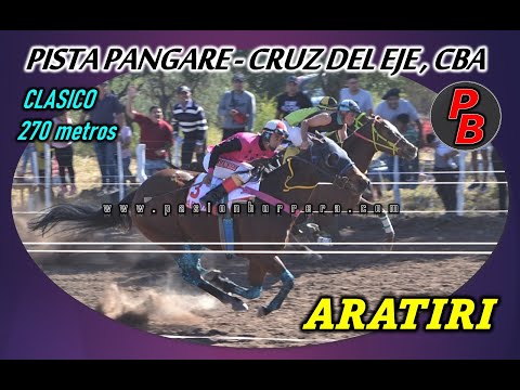 ARATIRI: PISTA PANGARE - CRUZ DEL EJE, CBA (14-05-23)