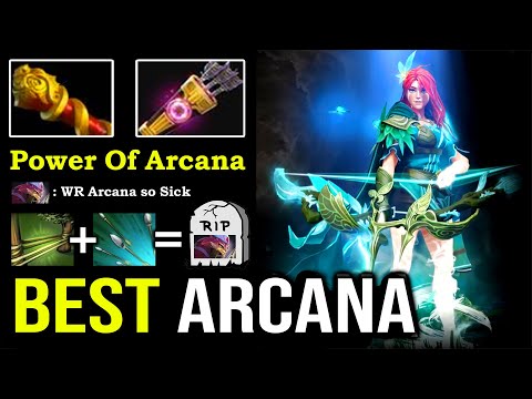 THE POWER OF NEW ARCANA 1 Ulti 1 Death Windranger Solo Mid with Surprise Blink Shackle Top 9K DotA 2