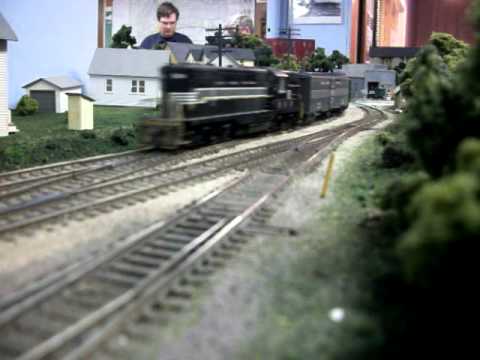 TH&B Passenger Train #379 at Interchange