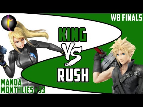 MM33 Singles: SSB Wii U - WF - King vs Rush