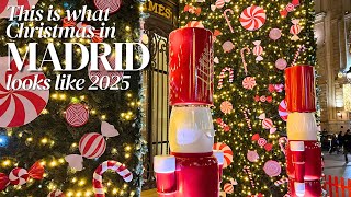 The Madrid Christmas Lights You Have to See This Year (Walking Tour) ✨