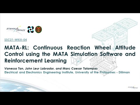 MATA-RL: Continuous Reaction Wheel Attitude Control using the MATA and Reinforcement Learning