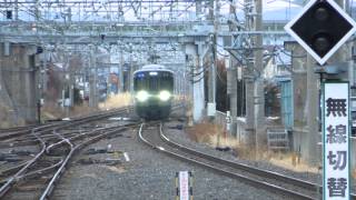 preview picture of video '313系快速みすず 塩尻駅到着 Rapid Train MISUZU'