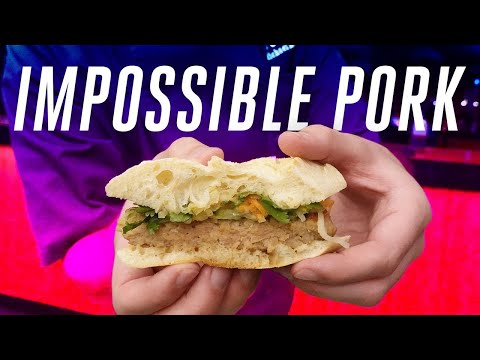 インポッシブルフーズ、CES 2020でポークを初体験 (Impossible Foods Pork first taste at CES 2020)
