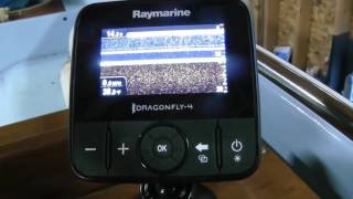 Эхолоте raymarine dragonfly 4 pro