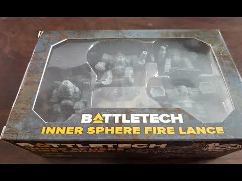 Battletech - INNER SPHERE FIRE LANCE Unboxing