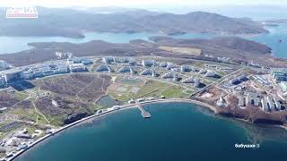 Đi dạo mùa thu trong khuôn viên Đại học Liên bang Viễn Đông FEFU