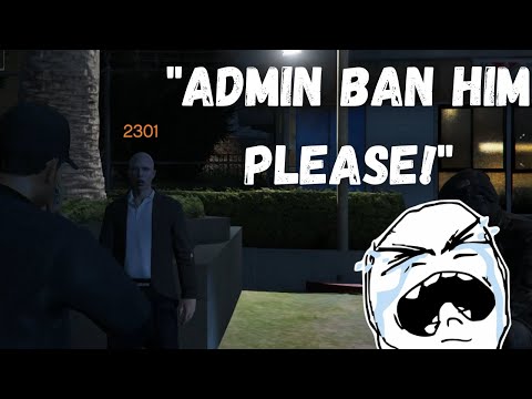 Angry Kid Wants Admin To Ban Me | GTA RP FiveM Trolling And Funny Moments