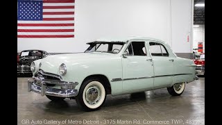 Video Thumbnail for 1950 Ford Custom