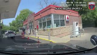 Dash Cam: Milwaukee Police Chase of Kia Sportage with Gas Pump