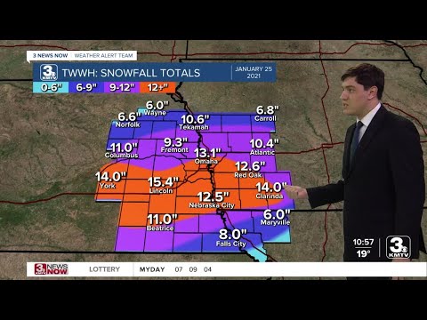 Weather history: The Jan 25, 2021 Snowstorm