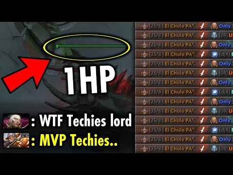REAL MVP TECHIES - WTF Defense like a God 7.27 Patch "MegaCreep Comeback" | Techies Official