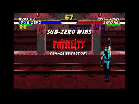 [TAS Superplay] Ultimate Mortal Kombat Trilogy: Klassic Sub Zero Master Difficulty