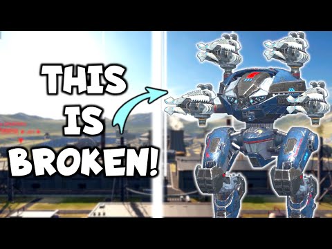 The Most BROKEN! LEECH PULSAR With FREEZING SUPPRESION And LOCKDOWN | War Robots MK2 Gameplay WR
