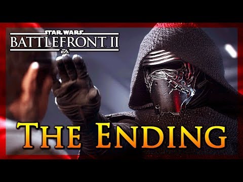 STAR WARS BATTLEFRONT 2 ENDING - Kylo Ren & The Map to Luke Skywalker