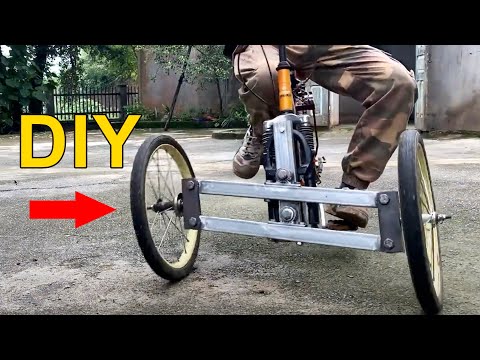 DIY cargo bike First Experience Making A Super Electric Tricycle Homemade From Scrap