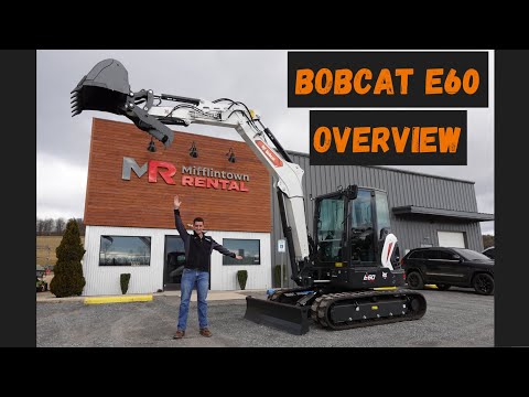 Bobcat E60 Excavator - Overview