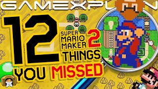 12 Things You Probably Missed in Super Mario Maker 2's Update 3.0 Trailer! (Analysis)